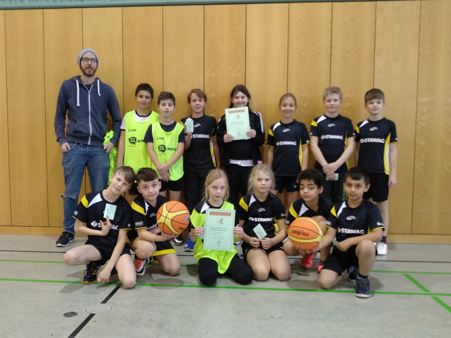 Basketball-Turnier der Aachener Grundschulen